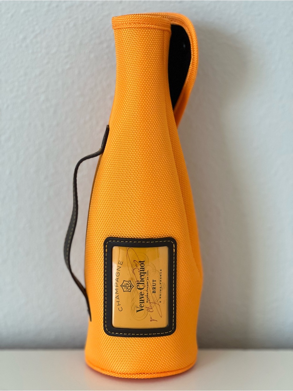 Veuve Clicquot Orange Champagne Bottle Cooler Carrier Insulated 750ml